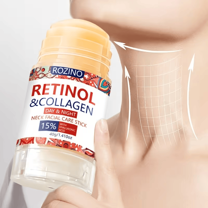 Skincare Basic - ROZINO Retinol Boyun Kremi Stick'i, çevirmeli