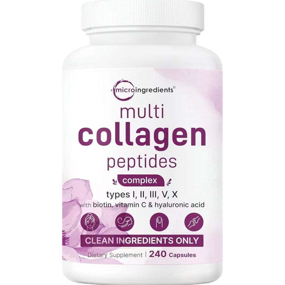 Vitamin C Powder - Mikro İçerikli Çoklu Kolajen Peptit Hapları,