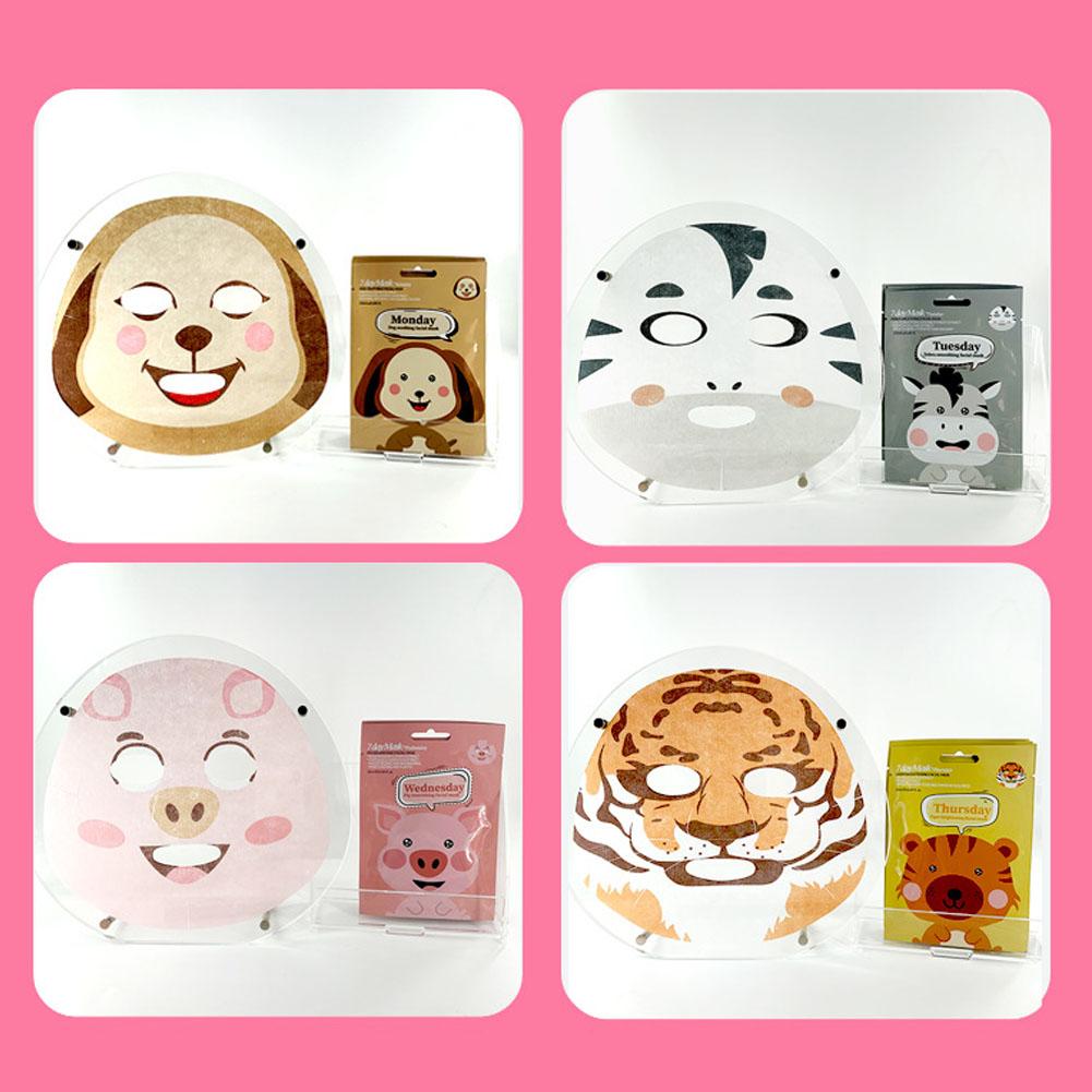10PCSCute Karikatür Yüz Maskes - Skincare Animate incelemesi ve fiyatı