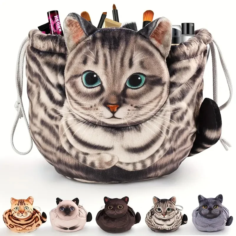Kedi Şekilli Kozmetik Saklama  - Skincare Animate incelemesi ve fiyatı